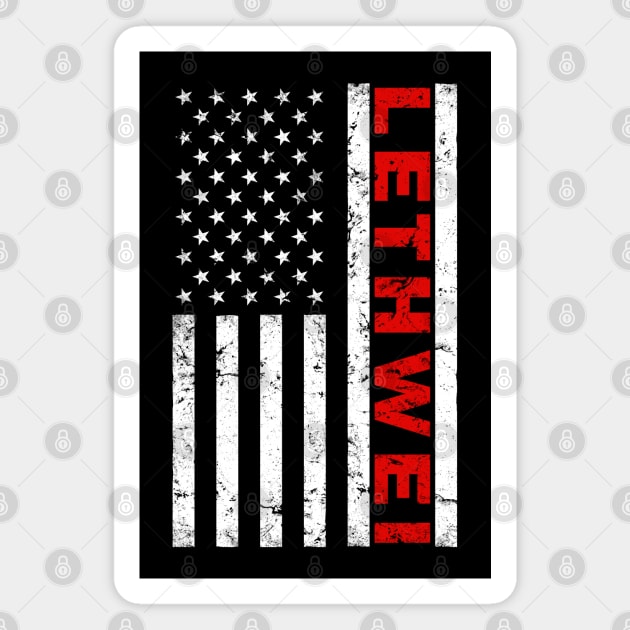 American Lethwei Warrior flag Magnet by NicGrayTees